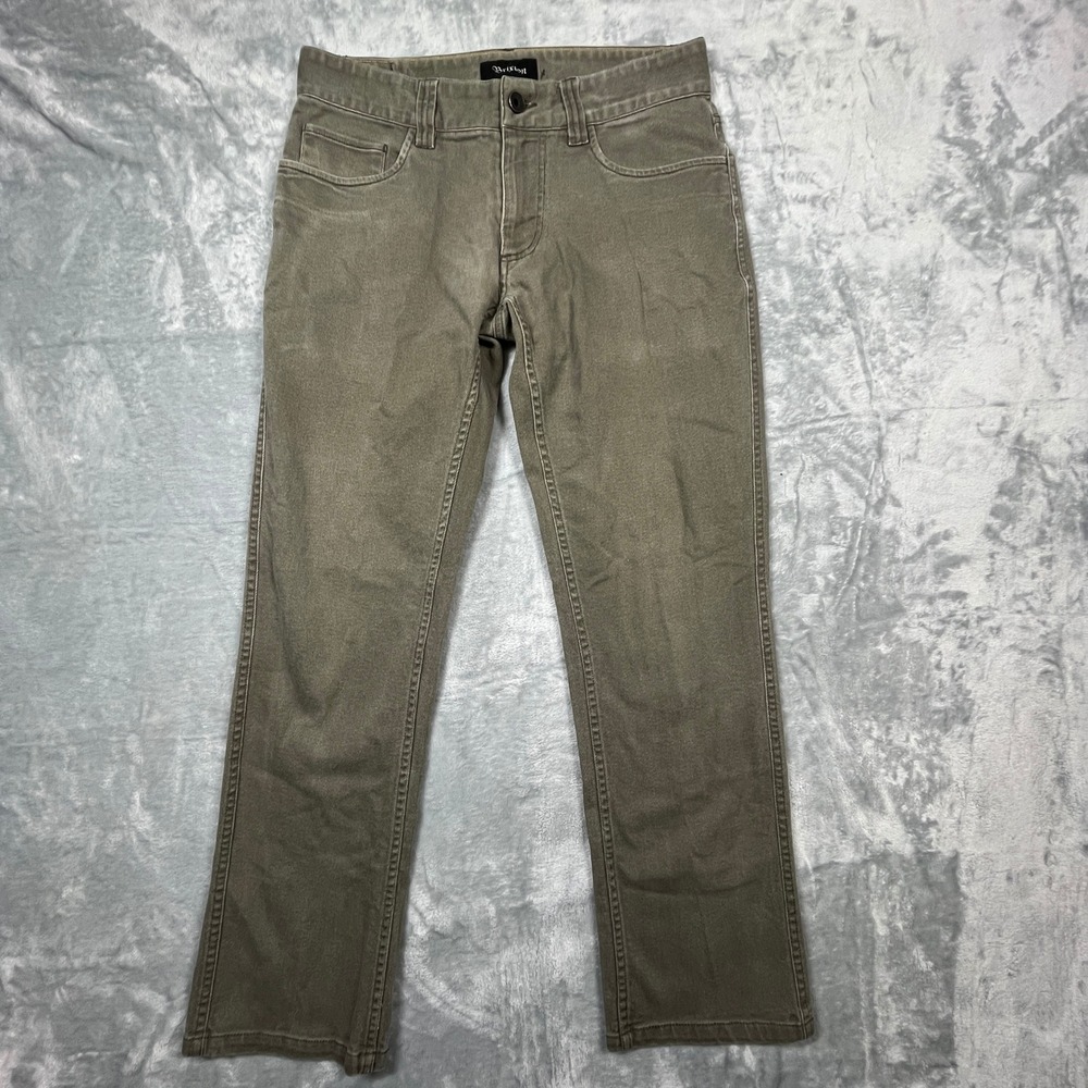 Brixton Reserve Pant Men 30x30 Olive Taupe Standard Fit Straight Leg Twill Pants
